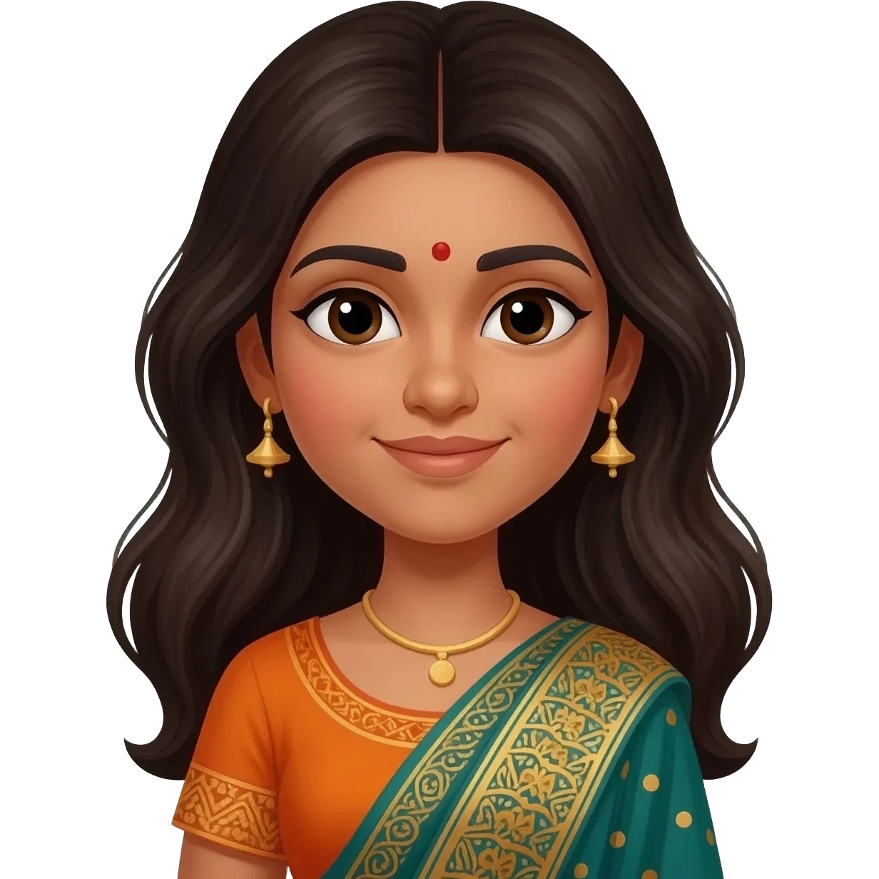 indian woman emoji