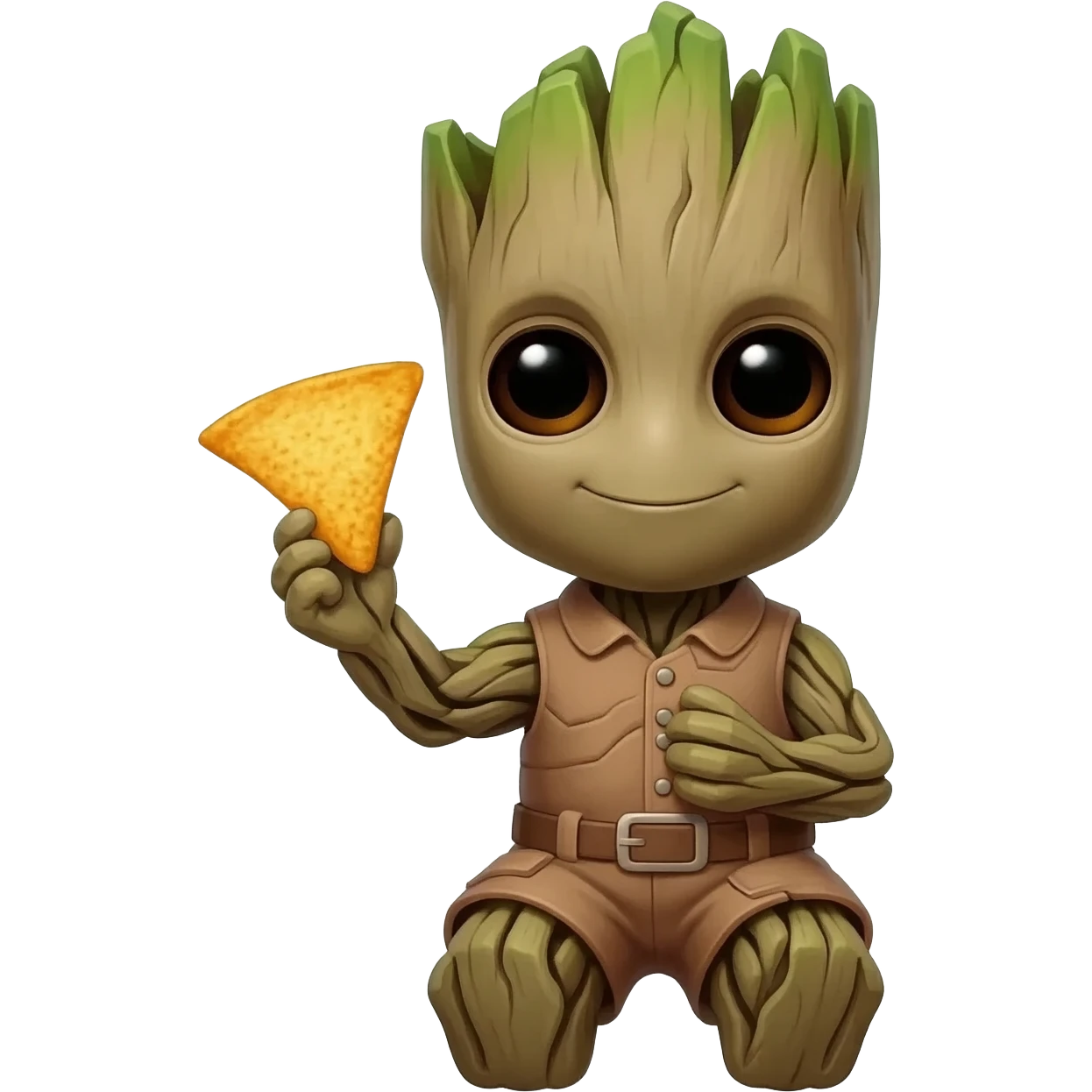 baby groot Dorito chips emoji