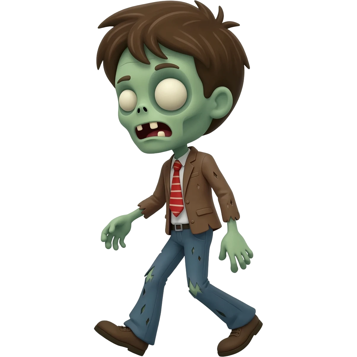 cute zombie walking emoji