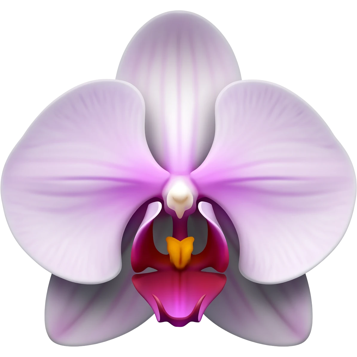 Orchid emoji emoji