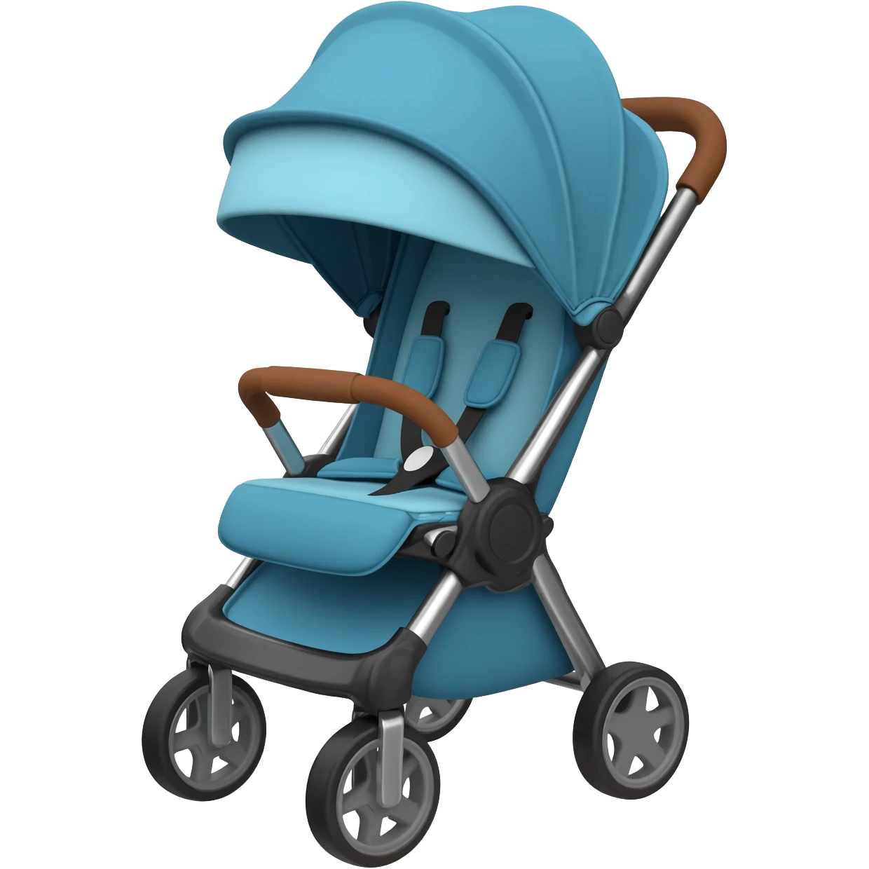 Xe đẩy em bé emoji