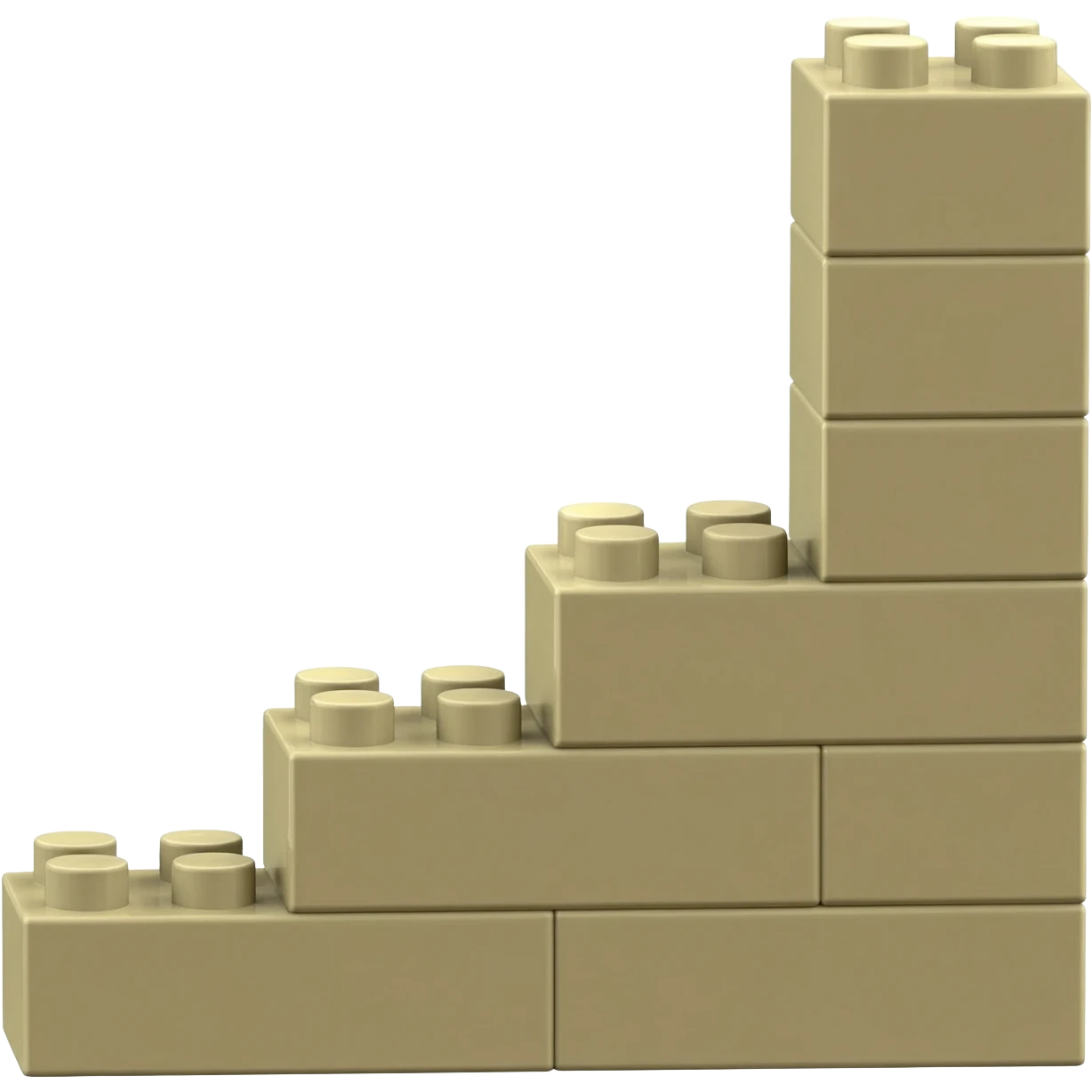a graph with a lego style emoji
