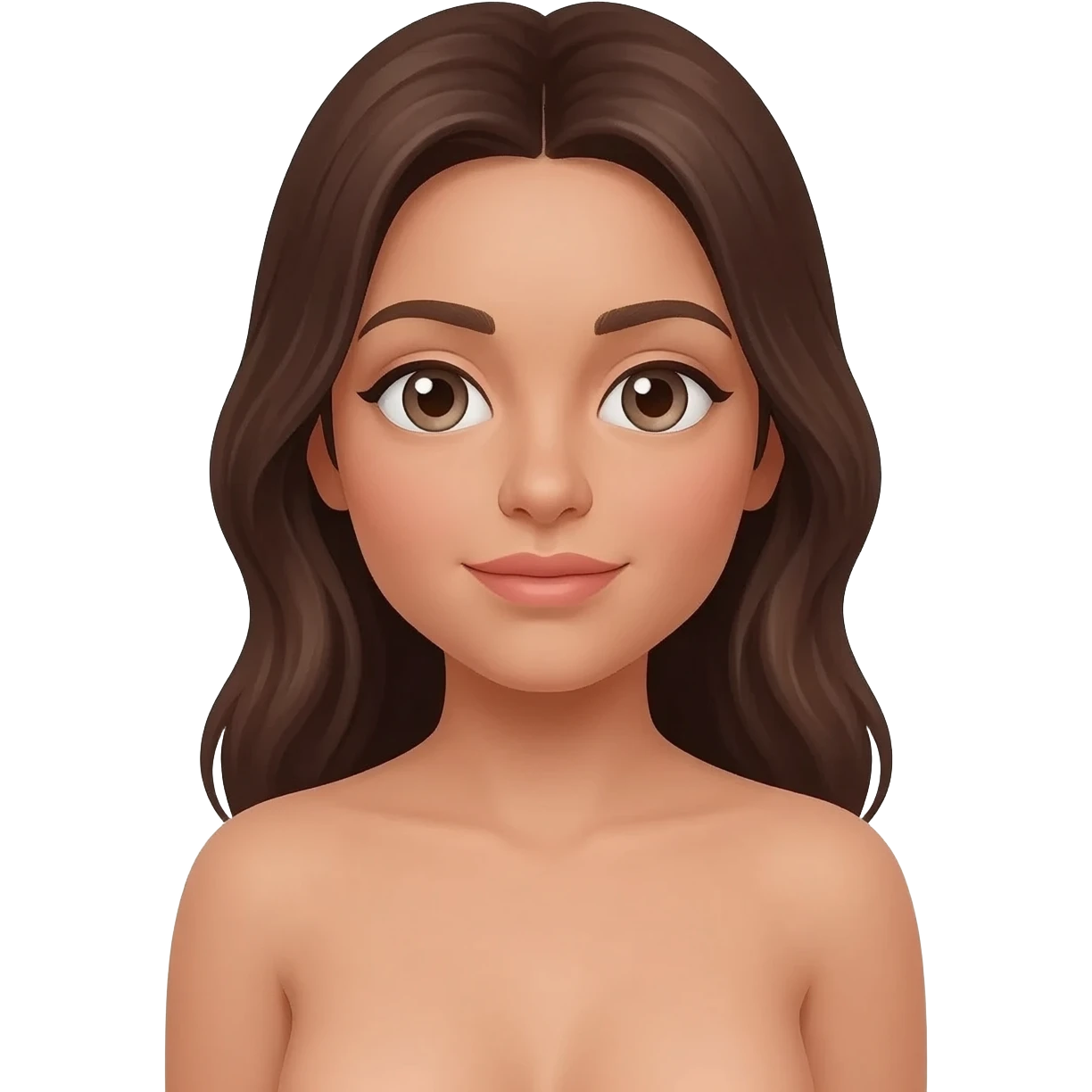 Nude woman emoji