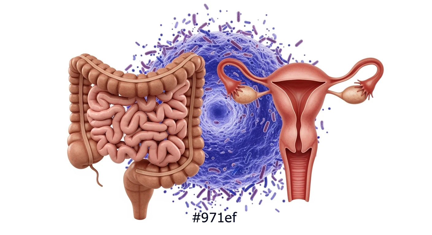 intestino umano anatomico realistico accanto ad un utero umano anatomico realistico, dietro i due organi fluttuano batteri intestinali con questo colore: #971ef1, iperrealistico 4k
isolata su sfondo bianco emoji