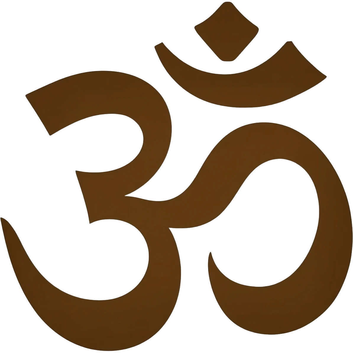 Om symbol aesthetic and small bold text emoji