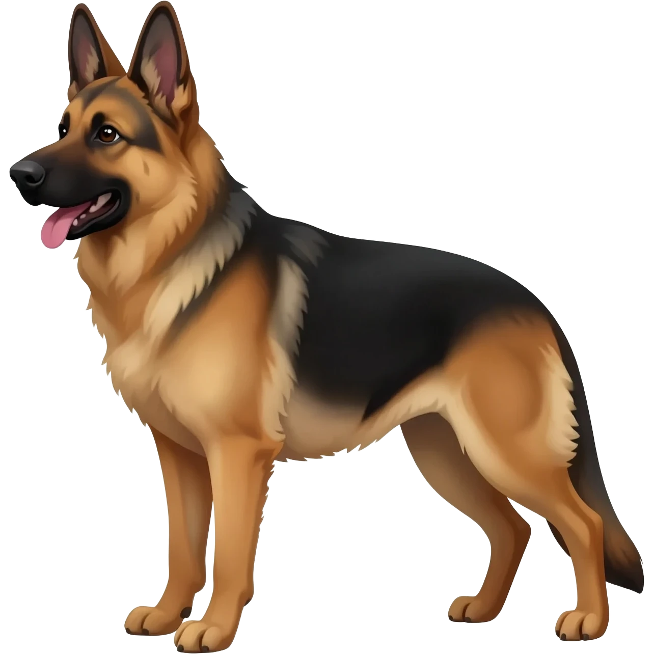 Pastore tedesco dog emoji