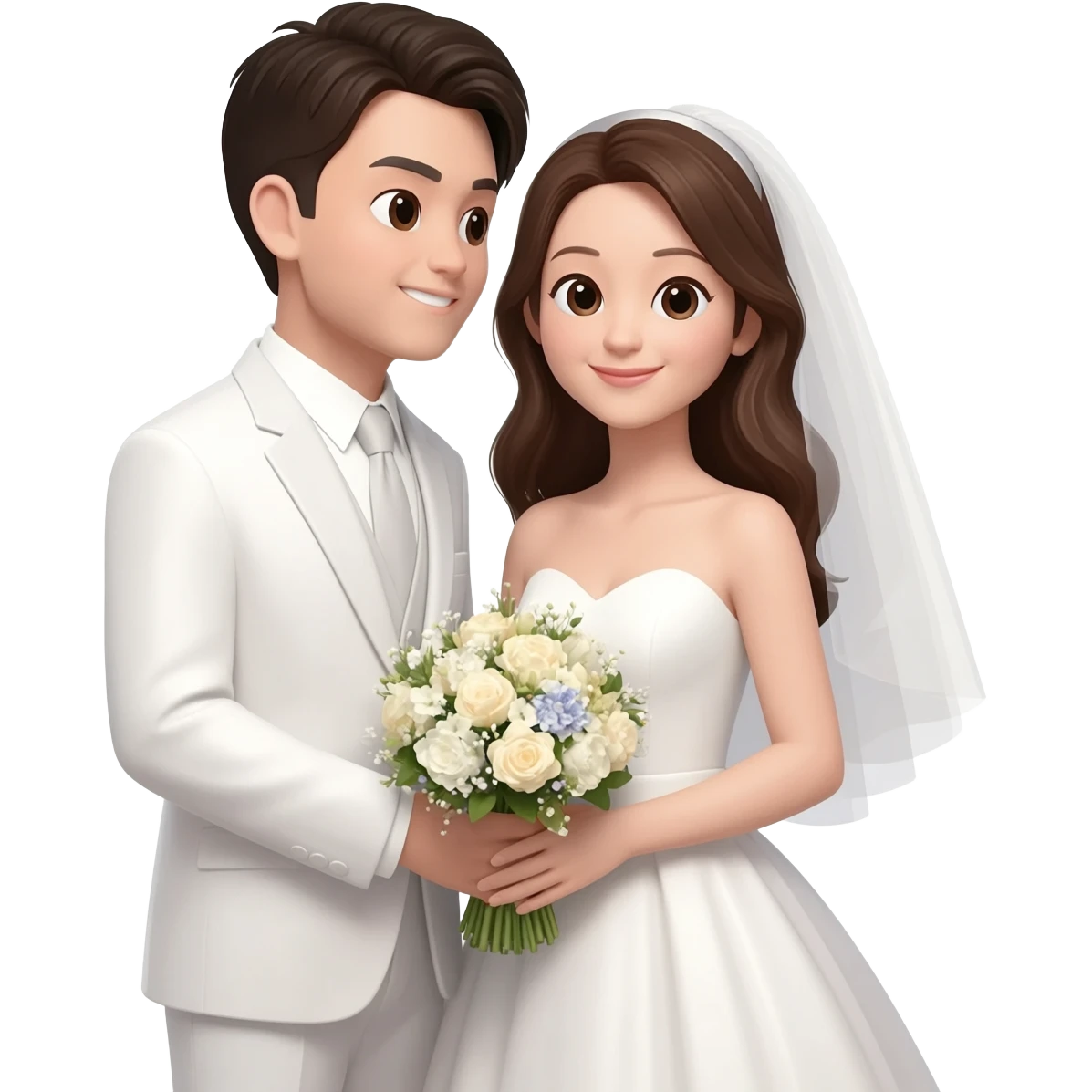 Wedding couple emoji