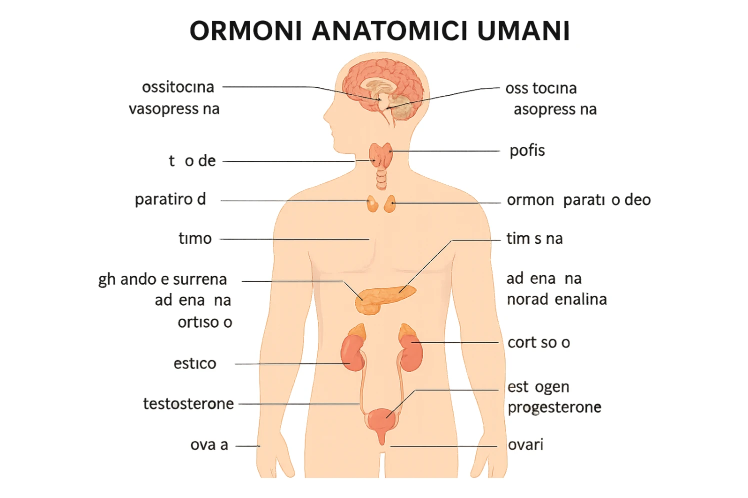 ORMONI ANATOMICI UMANI sticker