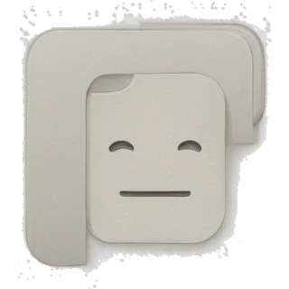 corner of a questionnaire emoji