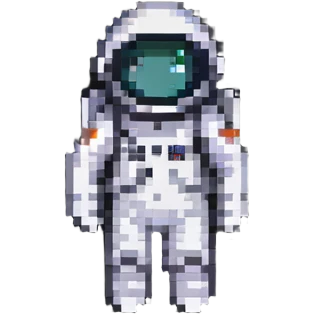 Tiny astronaut emoji