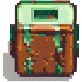 icon for a Minecraft server called Mocraft, blocky pixel art style, green and brown colors, evokes Minecraft world, no text emoji