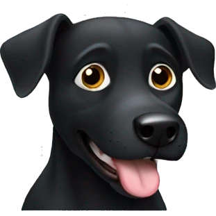 Black Dog emoji