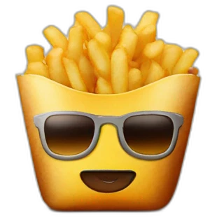 Papas fritas de McDonald's emoji