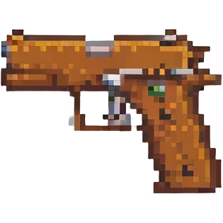 A gun emoji emoji