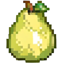 yellow pear emoji