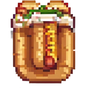 hot dog emoji