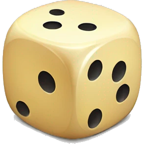 playing dice

 emoji