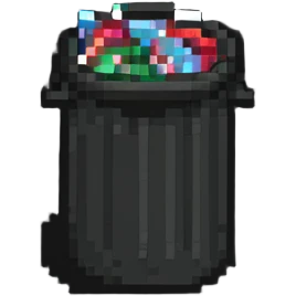 trash can emoji