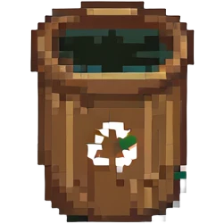 trashcan emoji