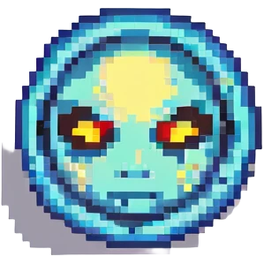 soul emoji, glowing, ethereal emoji