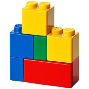 abstract lego brick icon emoji