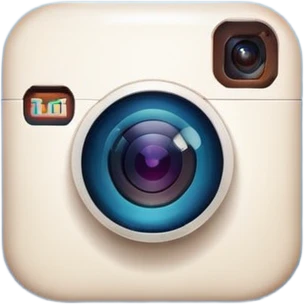 Verificado azul do Instagram redondo  emoji