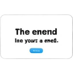 cinema screen the end emoji
