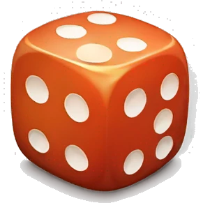 dice with number 1 emoji