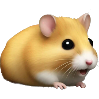 Hamster on a Mitsubishi lancer black  emoji
