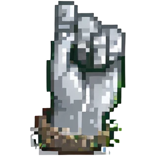animated hand making a 'rock' gesture, moving upward, energetic motion emoji