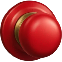 Red Door Knob  emoji