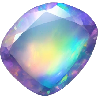 Rainbow Opal Gemstone emoji