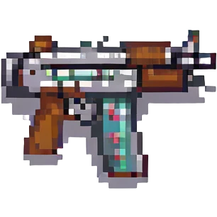 пистолет UZI, no background emoji