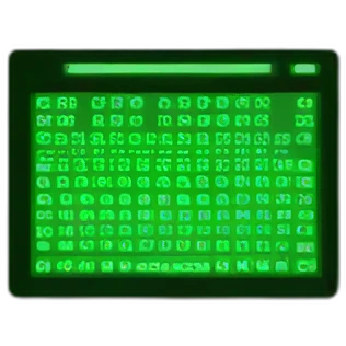 computer matrix green text emoji