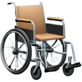 rehabilitation clinic entrance with wheelchair emoji