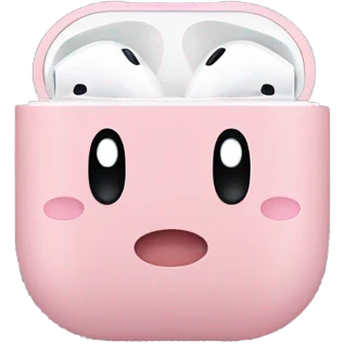 Kirby AirPods emoji