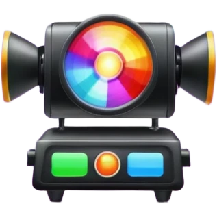 colorfull Stage light projectors emoji