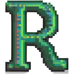letters BLK in black color emoji
