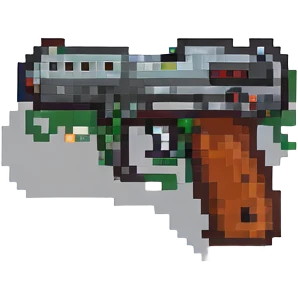 пистолет UZI, no background emoji