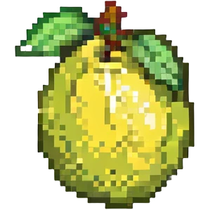 A simple lemon emoji