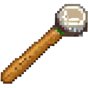 a drumstick emoji
