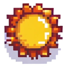 sun sticker