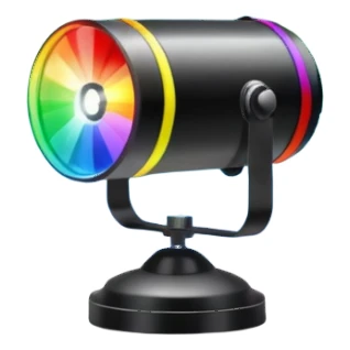 colorfull Stage light projector sticker