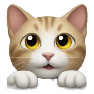 cat in the car sticker