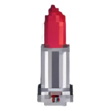 Red lipstick tube sticker
