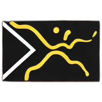 Australian aboriginal flag indigenous flag emoji