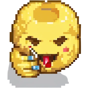emoji biting index finger emoji
