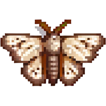 brown moth emoji