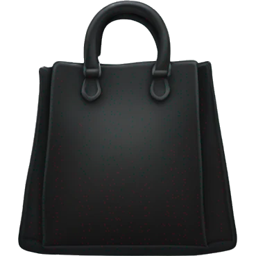 black bag emoji