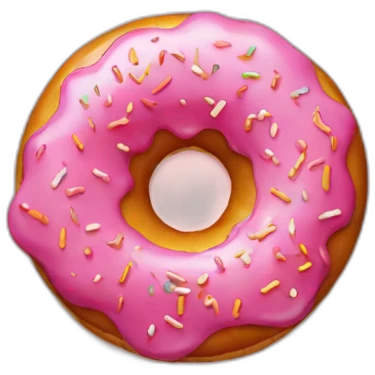 Donut jawaii emoji